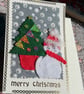 Cute Christmas card. Hope the cat  doesn't peep at the presents  - Image 2