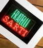 Sarti Glasgow, signed mounted print FREE DELIVERY - Image 2