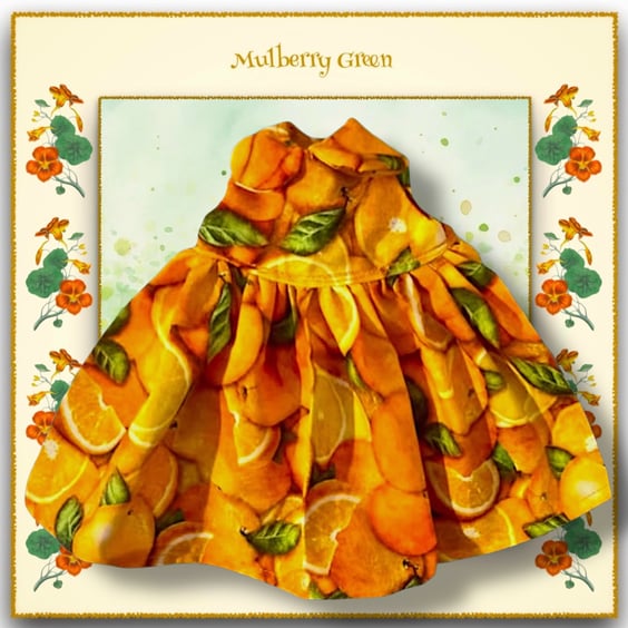 Zingy Oranges Dress
