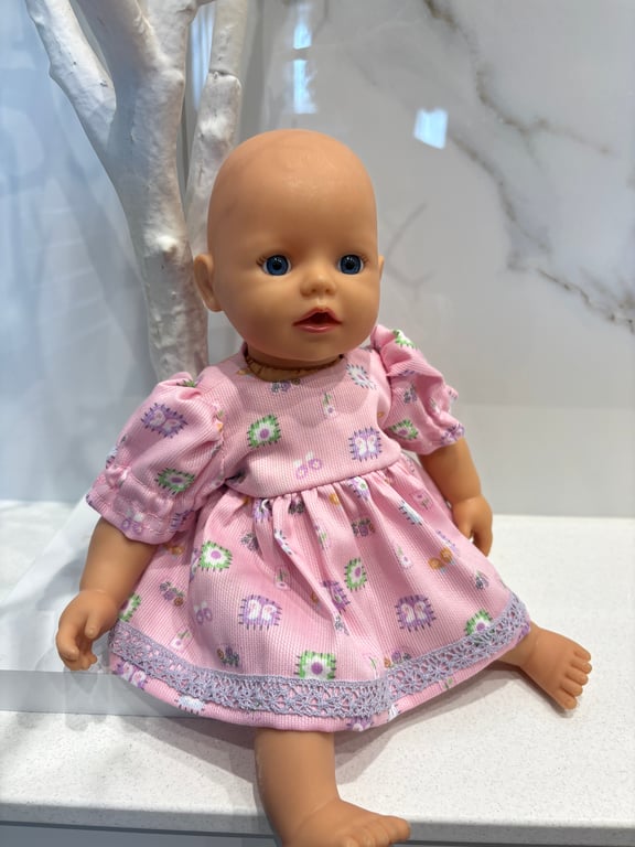Small Pink Baby Doll Dress