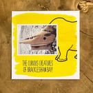 Rhino; greetings card, blank inside and printed on card and photographic paper