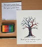 Fingerprint tree: rainbow willow design - Image 2