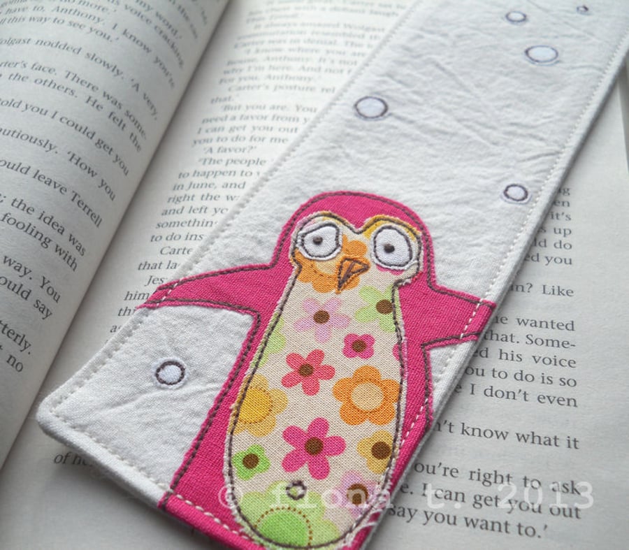 penguin bookmark