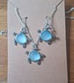 Turtle earring and necklace set - Image 4