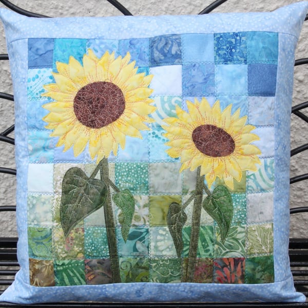 Sunflower Cushion Pattern 