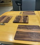 Serving Boards & Platters - Walnut, Maple and Purple Heart