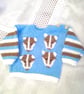 Round Neck Jumper with Badger Design for Babies and Toddlers, Novelty Jumper - Image 4
