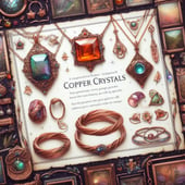 Copper Crystals Jewellery