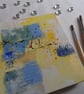 Two original paintings turned into a handmade book (no. 38)  - Image 1
