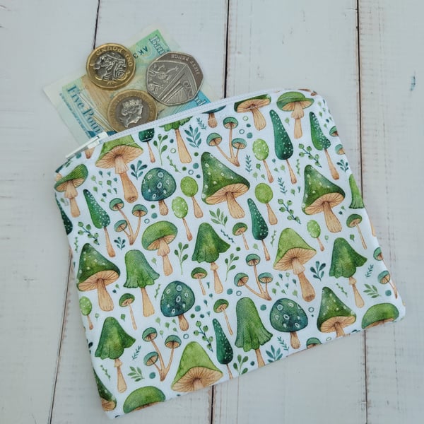 Zipped Pouch – Coin Purse - Card Holder - Zipped Bag