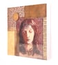 Original Paper & Fabric Collage on Wood Panel, 12x12cms, Free Postage (192) - Image 3