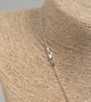Wish upon a Star - mother of pearl & sterling silver pendant necklace - Image 4
