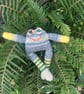 Frog had knitted doll - folksy Christmas 2026 - Image 1