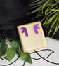 Mirror Purple Matisse Droop Drop Earrings - Image 7