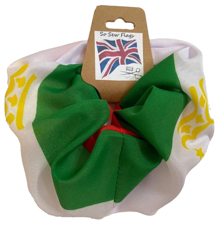 Tajikistan Flag Hair Scrunchie Scrunchies Accessory Band Elastic