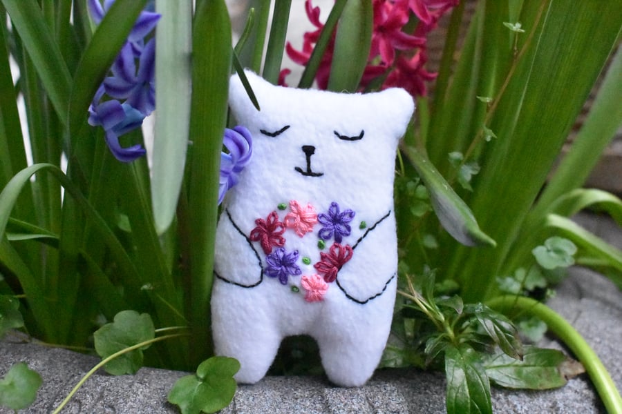 Spring Floral Bear