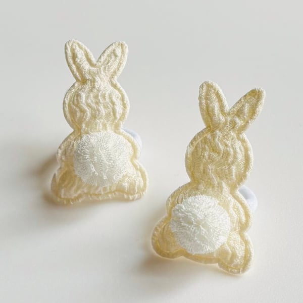 Easter Bunny Rabbit Hair Bobbles 