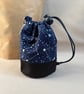 Constellation Dog Treat Pouch - Handmade Training Bag, Wipe Clean Lining