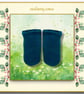 Teal Socks - Image 1
