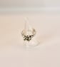 Silver Cluster Ring with Peridot - Image 8