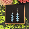 Riverbone Blues Fish Earrings 