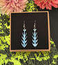 Riverbone Blues Fish Earrings 