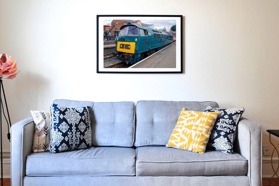 Western Thunderer D1011 Photo Print – British Rail diesel Locomotive