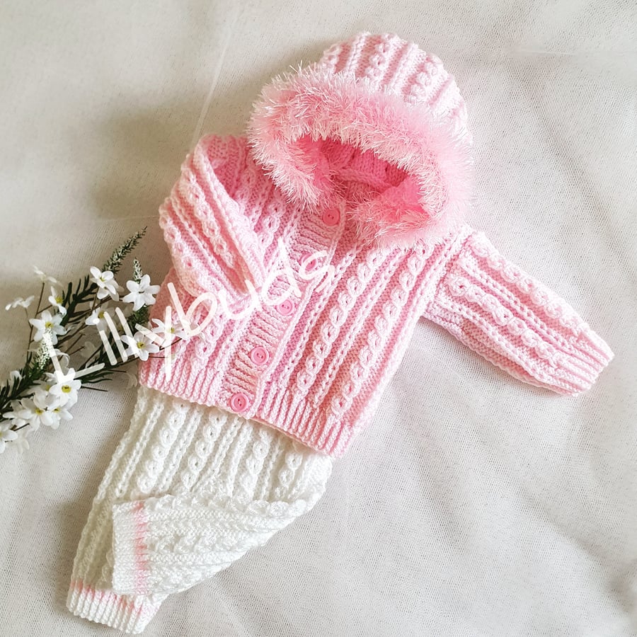 Baby set knitting deals design