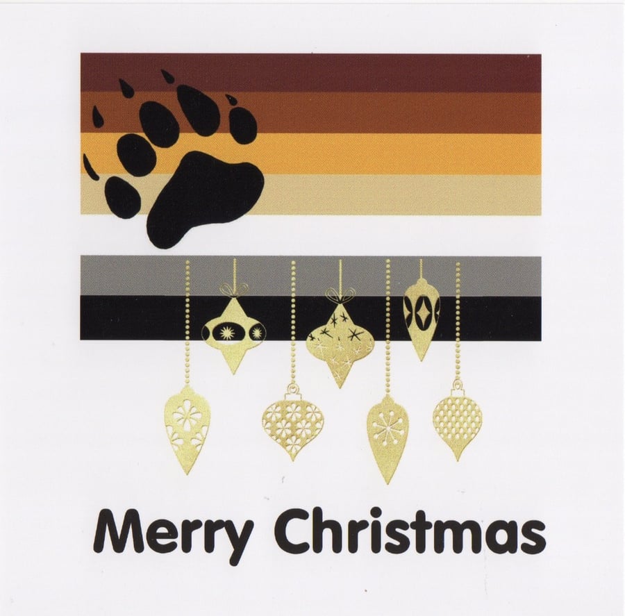 LGBTQ Plus Christmas Card - FREE Postage