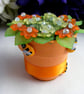 Handmade Gerbera Flower Pot Gift - Image 4