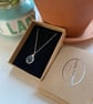 Sodalite Drop Necklace, sterling silver  - Image 8