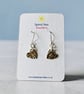 Embossed heart earrings  - Image 4
