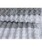 Grey and White Baby Blanket - Image 8