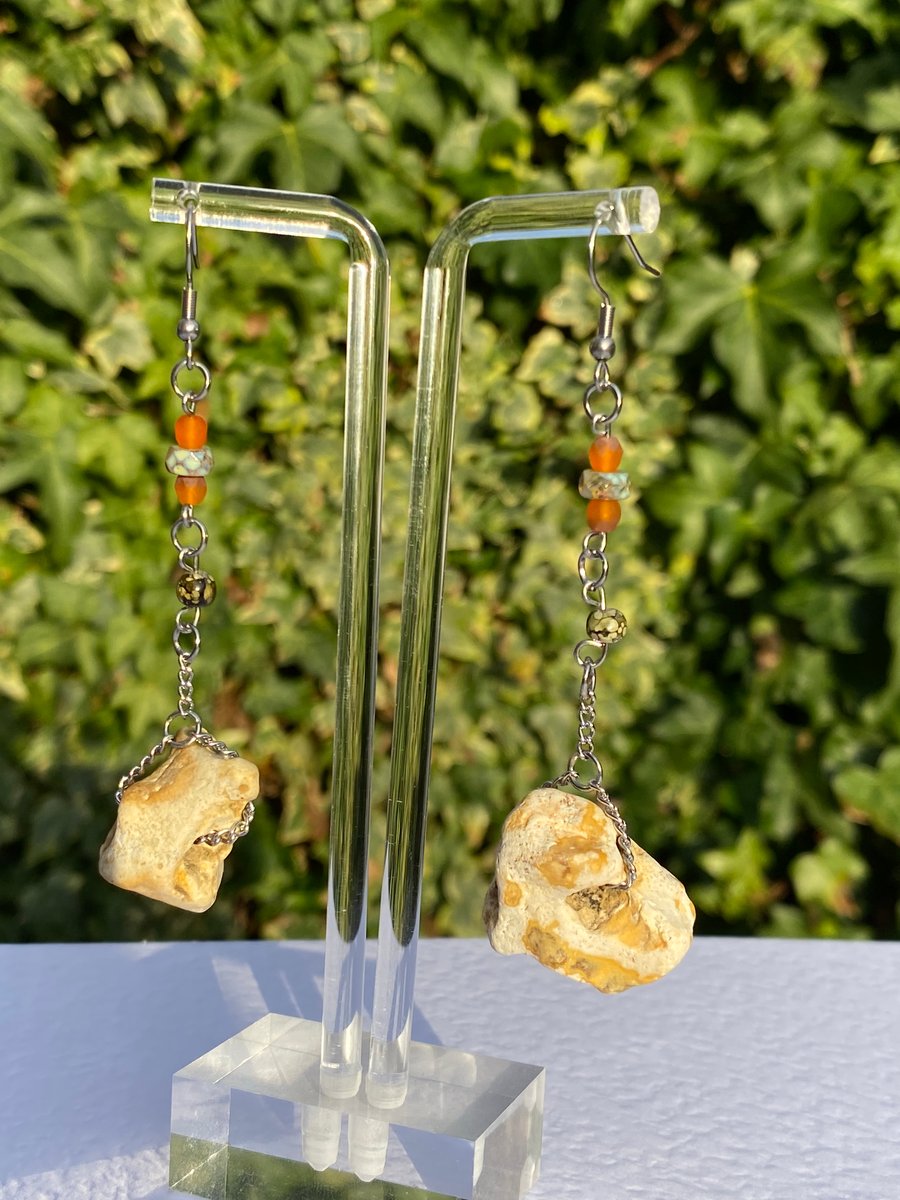 Sybil - Witches Stone Earrings 