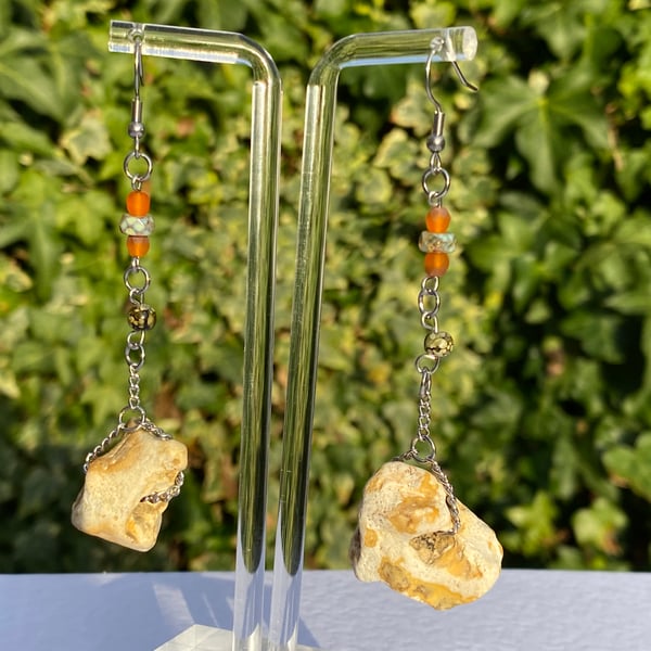 Sybil - Witches Stone Earrings 