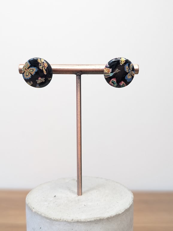 Summer bloom small stud earrings