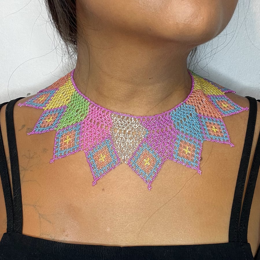 Frida's Florals Mayan Necklace