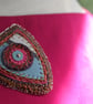 Shield recycled brooch  - sustainable jewellery   - Image 8