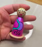 VSG gastric vertical sleeve gastrectomy surgery ornament. weight loss surgery.