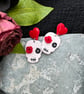 Hallows Sugar Skull Earrings - Image 1