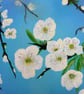 Floral Card - The White Collection - Apple Blossom - Image 3