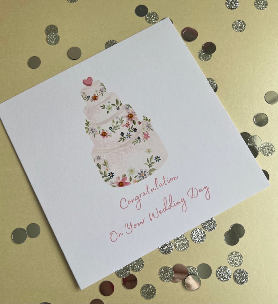 Wedding Card - On Your Wedding Day