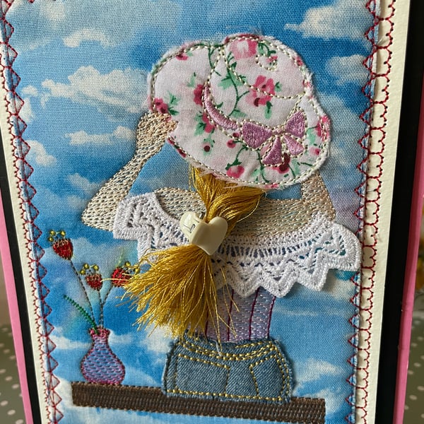 Handmade 3D greetings card 