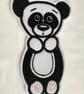 Felt Panda Bookmark - Image 1