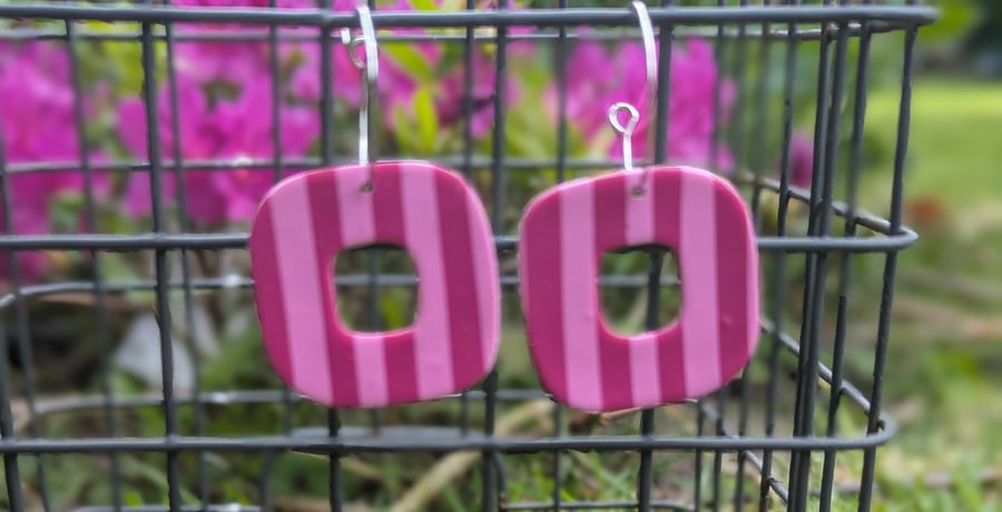 Double sided earrings 