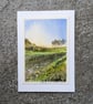 Low Sun. Blank Card Original Painting. 260169 - Image 4