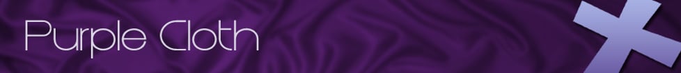 Purple Cloth Embroidery