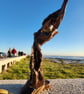 Tall sculptural driftwood table lamp - Image 2