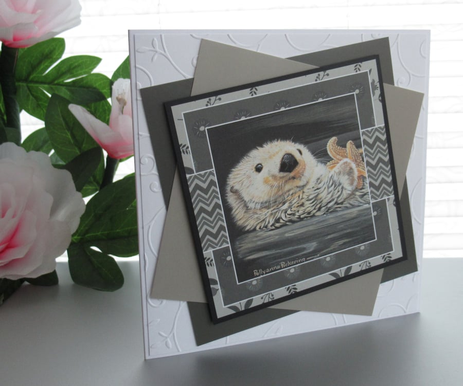 Sea Otter Any Occasion Card