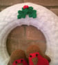 Christmas Wreath with Robins - Image 4